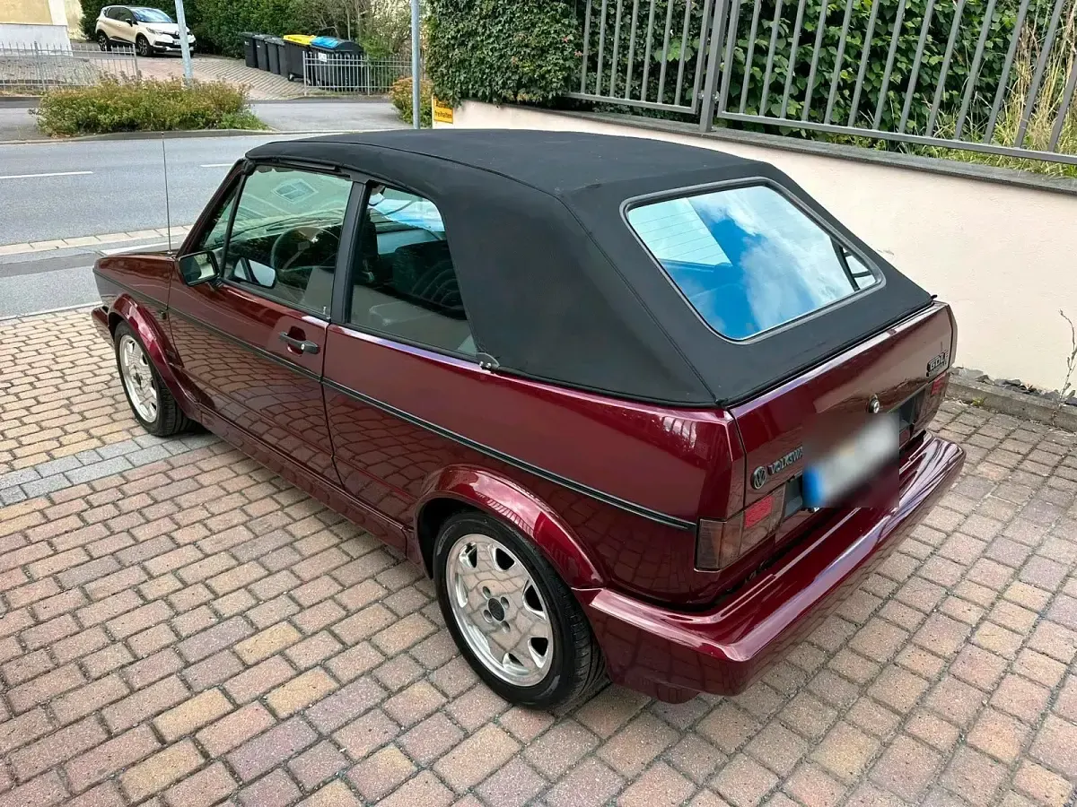 Gebraucht VW Golf Cabriolet 98 PS (72 kW) 1993 Rot Cabrio