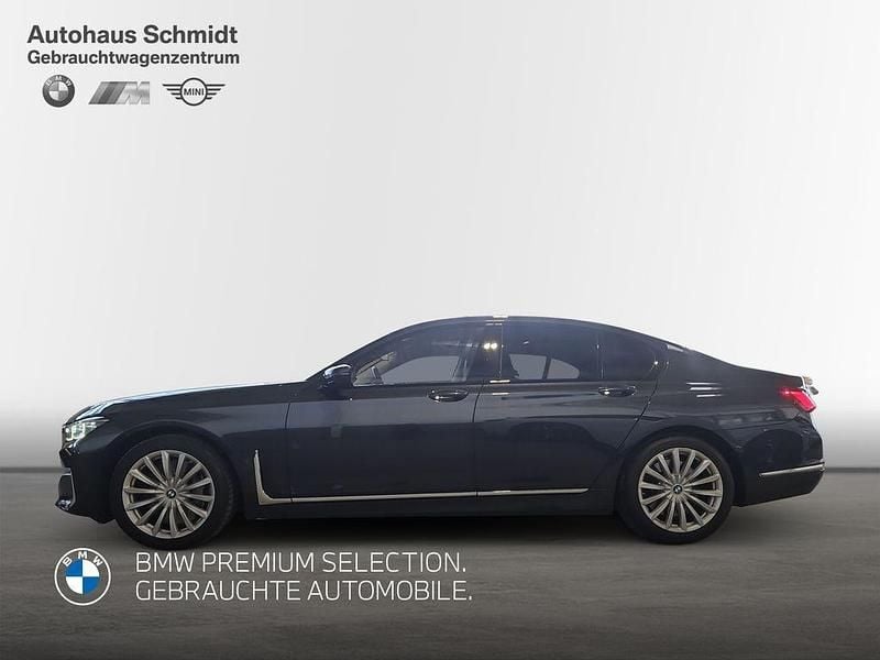Sophistograu brillanteffekt Gebraucht 2021 BMW 750 Efficient Dynamics Limousine | 49.890 € (Superpreis) - Bild 1/4