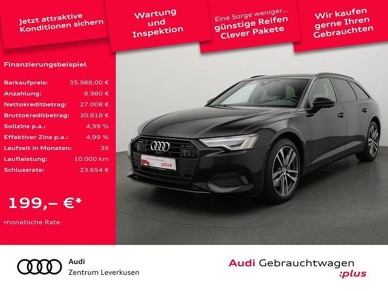 Mythosschwarz metallic Gebraucht 2020 Audi A6 Business Kombi | 35.988 € (Guter Preis) - Bild 1/4