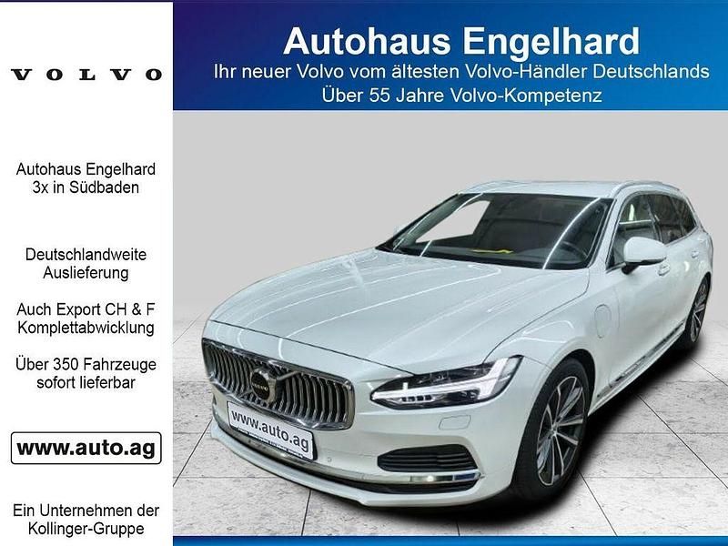 Crystal white Gebraucht 2021 Volvo V90 Inscription Kombi | 35.888 € (Fairer Preis) - Bild 1/4