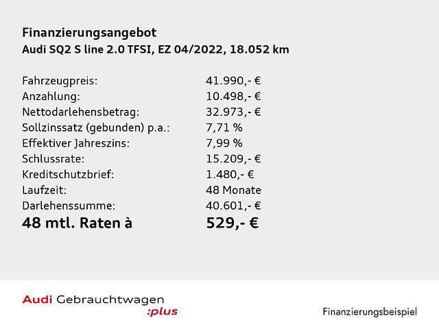 Gebraucht Audi SQ2 Ambiente 300 PS (220 kW) 2022 Schwarz SUV