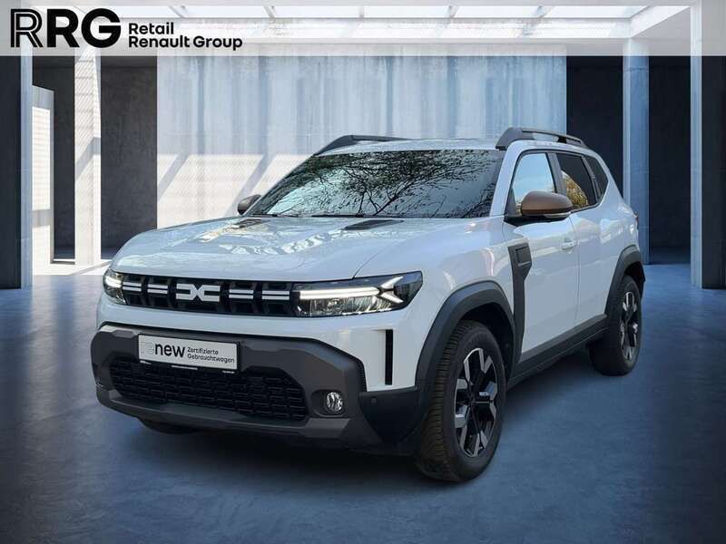 Arktisweiß Gebraucht 2024 Dacia Duster Extreme SUV | 24.990 € (Fairer Preis) - Bild 1/4