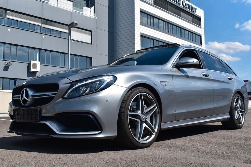 Palladiumsilber metalliclack Gebraucht 2016 Mercedes C63 AMG AMG Kombi | 38.799 € (Guter Preis) - Bild 1/4