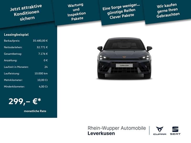 Neu Cupra Leon 204 PS (150 kW) 2026 Midnight schwarz Limousine