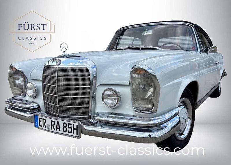 Weiß Gebraucht 1966 Mercedes W111 SE Cabrio | 95.900 € - Bild 1/4