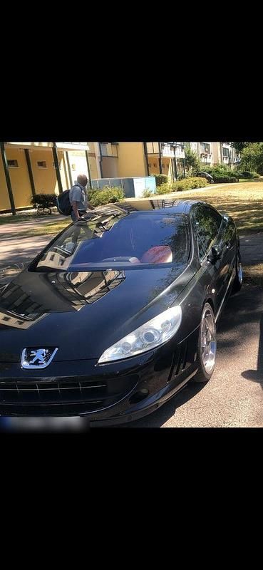 Schwarz Gebraucht 2006 Peugeot 407 Coupe Platinum Coupé | 2.550 € (Fairer Preis) - Bild 1/4