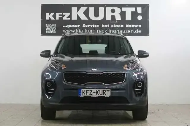 Gebraucht Kia Sportage DREAM-TEAM Edition 132 PS (97 kW) 2018 Blau SUV