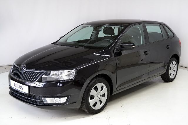 Gebraucht Skoda Rapid Ambition 90 PS (66 kW) 2015 Schwarz metallic Kombi