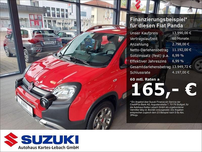 Rot Gebraucht 2017 Fiat Panda Cross Cross Kleinwagen | 13.990 € (Fairer Preis) - Bild 1/4
