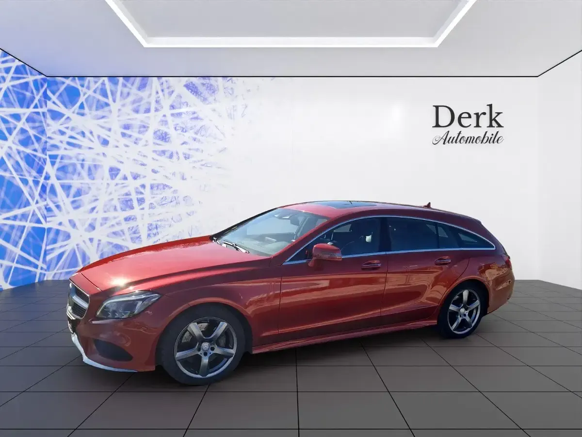 Gebraucht Mercedes CLS350 258 PS (189 kW) 2015 Rot Kombi