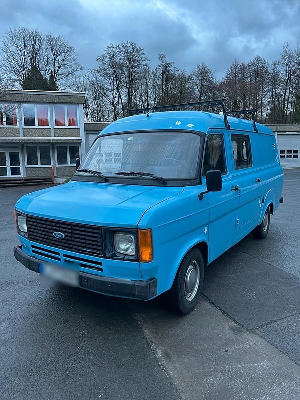 Gebraucht Ford Transit 78 PS (57 kW) 1983 Blau Van / Kleinbus