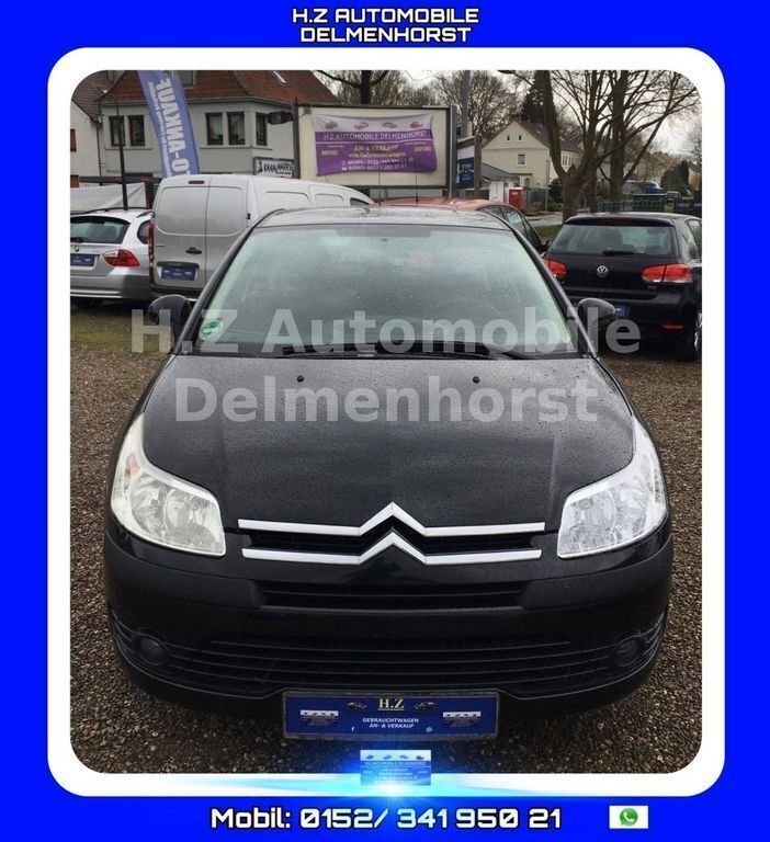 Schwarz Gebraucht 2005 Citroën C4 Style Limousine | 3.590 € (Teuer) - Bild 1/4