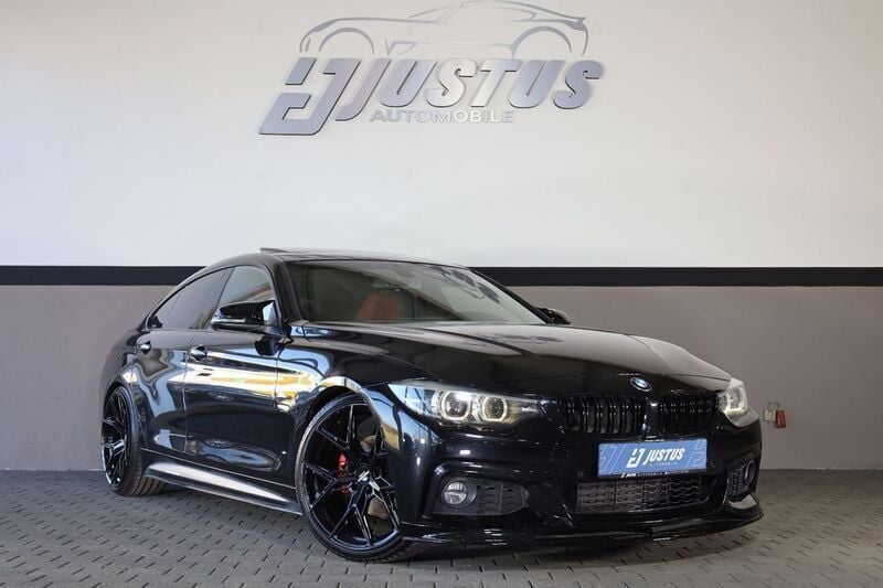 Black sapphire metallic (475) Gebraucht 2018 BMW 430 Gran Coupé Performance Coupé | 27.400 € (Fairer Preis) - Bild 1/4