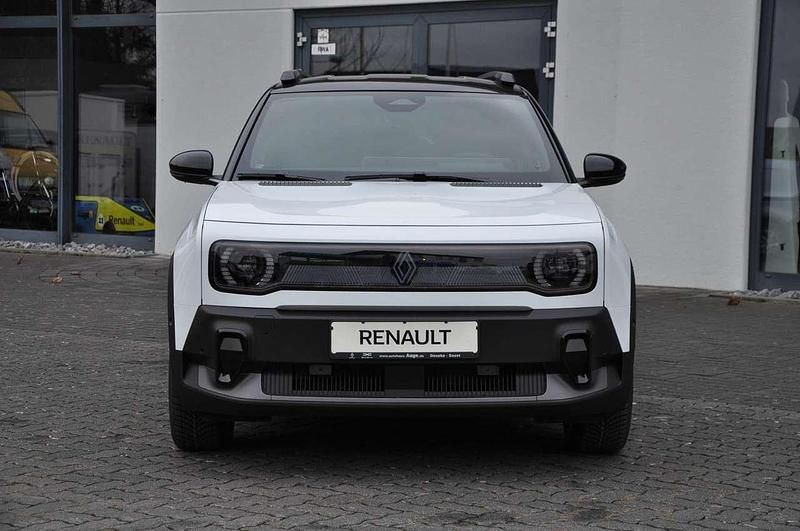 Neu Renault 4 E-Tech Iconic 110 kW (150 PS) 2025 Arktisweiß mit schwarzem dach SUV