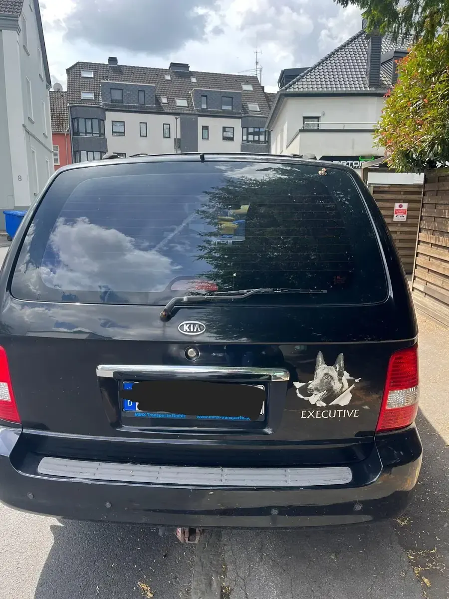 Gebraucht Kia Carnival 2005 Schwarz Van / Kleinbus