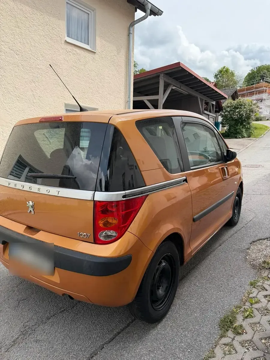 Gebraucht Peugeot 1007 88 PS (64 kW) 2006 Orange Van / Kleinbus
