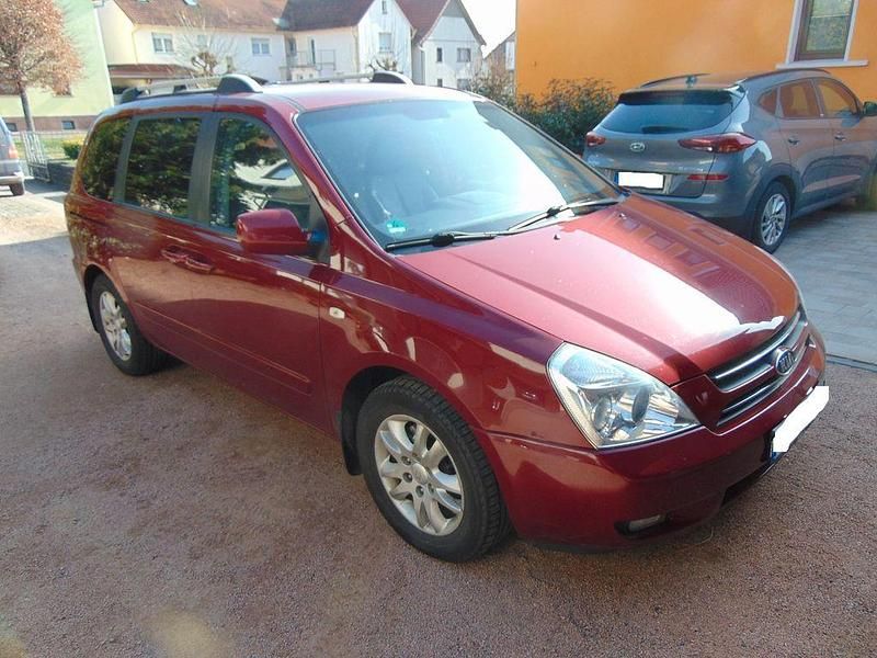 Gebraucht Kia Carnival EX 185 PS (136 kW) 2006 Rot Van / Kleinbus