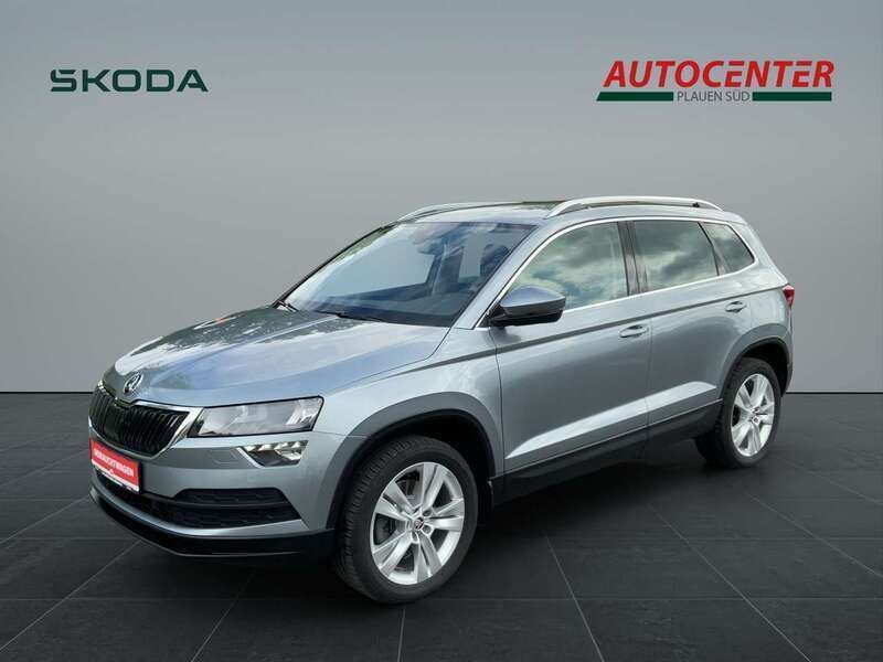 Grau met. Gebraucht 2019 Skoda Karoq Style SUV | 23.890 € (Superpreis) - Bild 1/4