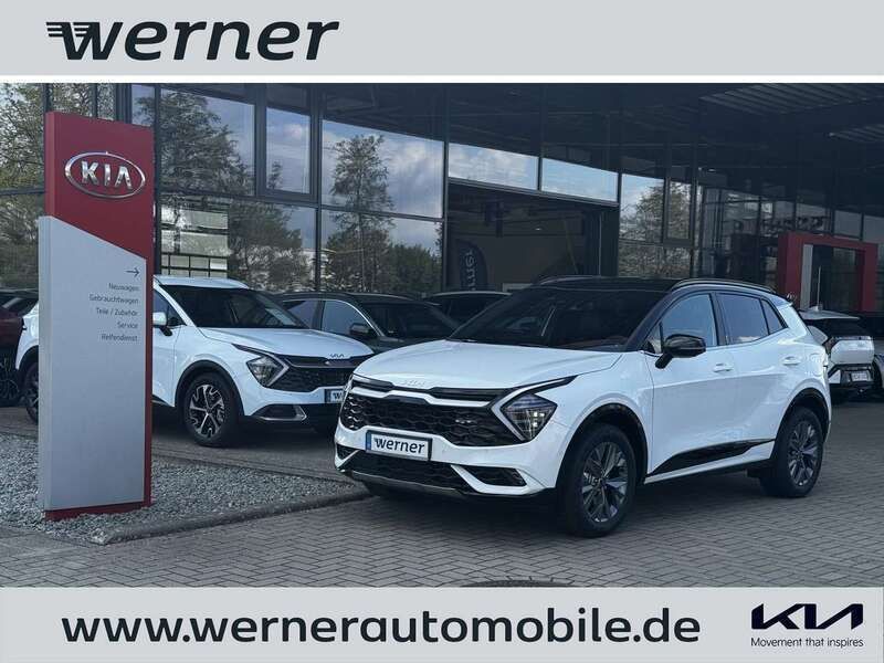 Deluxewhite /schwarz Neu 2025 Kia Sportage GT-Line SUV | 43.880 € (Fairer Preis) - Bild 1/4