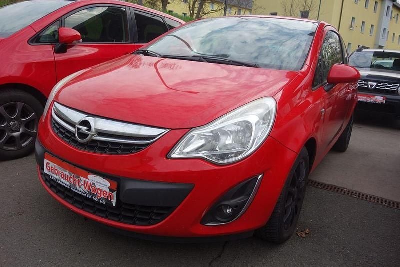 Gebraucht Opel Corsa Satellite 101 PS (74 kW) 2011 Rot Kleinwagen