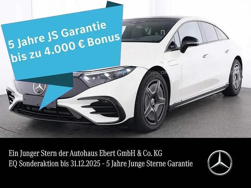 Weiß Gebraucht 2023 Mercedes EQS450+ AMG Limousine | 72.770 € (Fairer Preis) - Bild 1/4