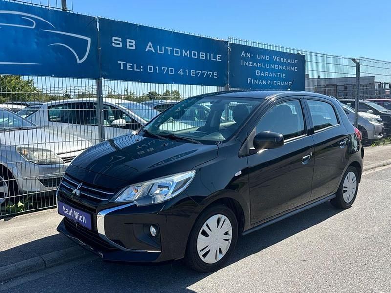 Schwarz Gebraucht 2020 Mitsubishi Space Star Diamant Edition Limousine | 6.490 € (Fairer Preis) - Bild 1/4