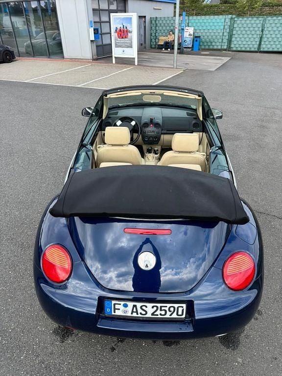 Gebraucht VW Beetle Cabriolet 102 PS (75 kW) 2004 Blau Cabrio