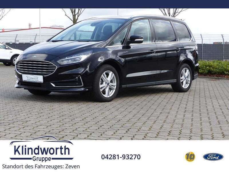 Obsidianschwarz Gebraucht 2021 Ford Galaxy Titanium Van / Kleinbus | 32.950 € (Teuer) - Bild 1/4
