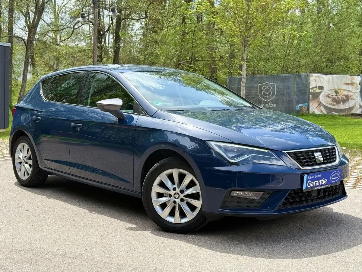 Gebraucht Seat Leon Style 110 PS (80 kW) 2017 Blau Limousine