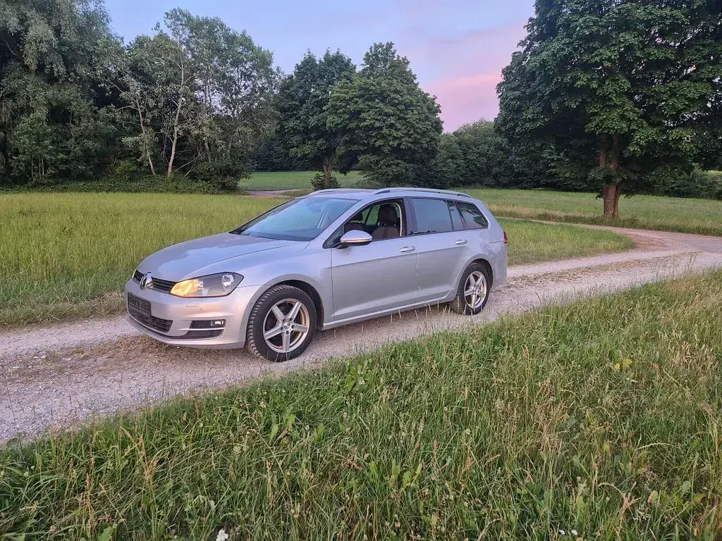 Gebraucht VW Golf VII Allstar 150 PS (110 kW) 2017 Silber Kombi