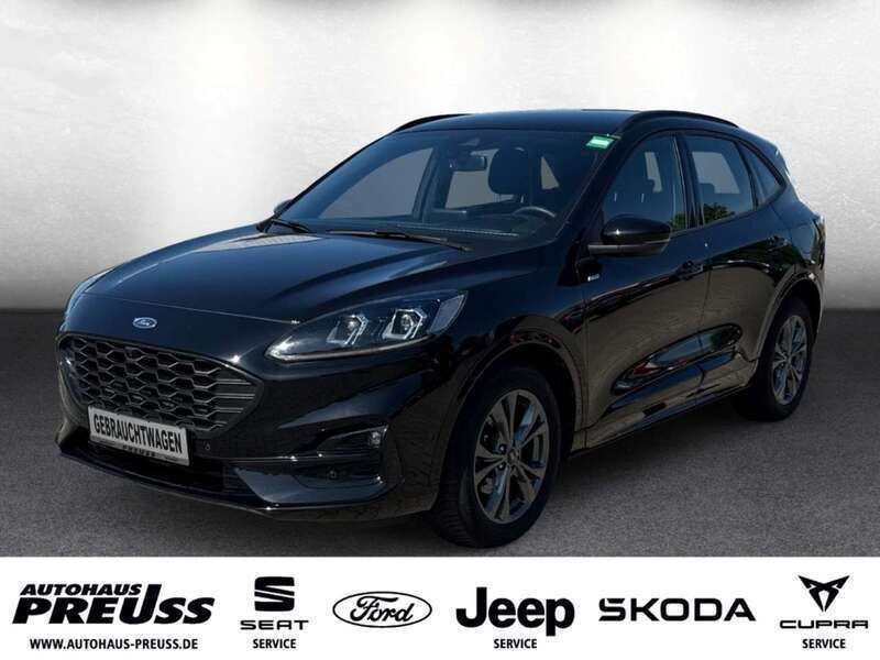 Obsidianschwarz metallic Gebraucht 2023 Ford Kuga ST-Line SUV | 25.980 € (Guter Preis) - Bild 1/4