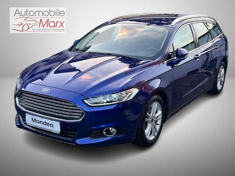 Gebraucht Ford Mondeo Titanium 150 PS (110 kW) 2017 Indicblau metallic Kombi