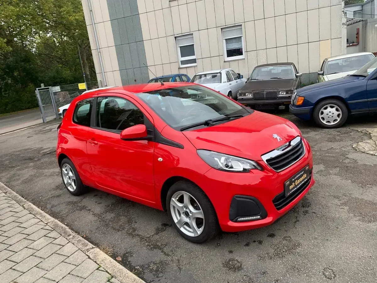 Gebraucht Peugeot 108 82 PS (60 kW) 2016 Rot Kleinwagen