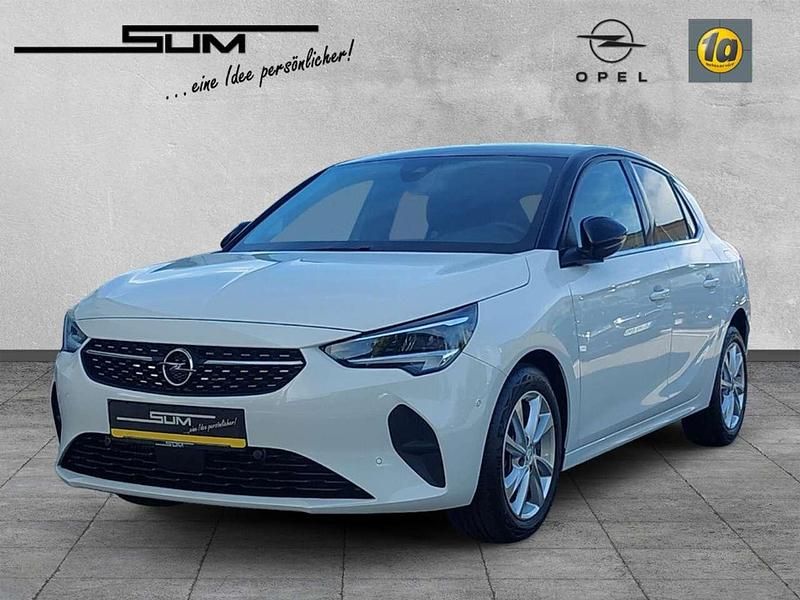 Weiss Gebraucht 2022 Opel Corsa Elegance Limousine | 14.990 € (Fairer Preis) - Bild 1/4