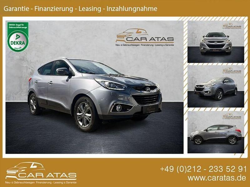 Gruen (metallic) Gebraucht 2015 Hyundai ix35 Style SUV | 9.333 € (Guter Preis) - Bild 1/4