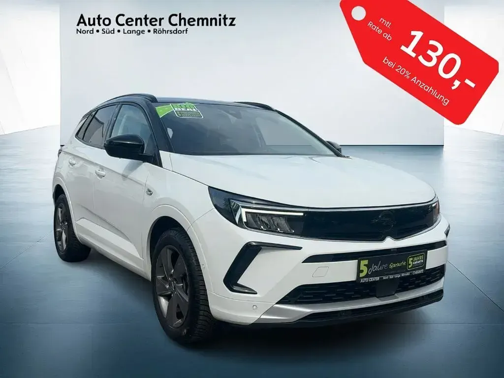 Gebraucht Opel Grandland X Enjoy 131 PS (96 kW) 2024 Polarweiß / black SUV