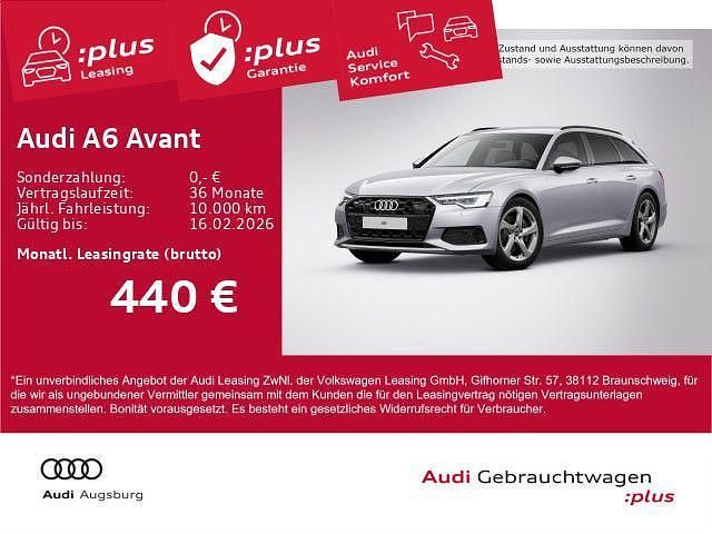 Florettsilber metallic Gebraucht 2025 Audi A6 Advanced Plus Kombi | 49.390 € (Superpreis) - Bild 1/4