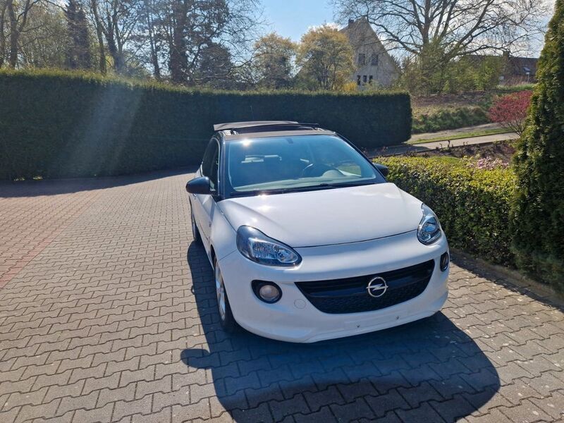 Weiß Gebraucht 2019 Opel Adam Open Air Kleinwagen | 12.280 € - Bild 1/4