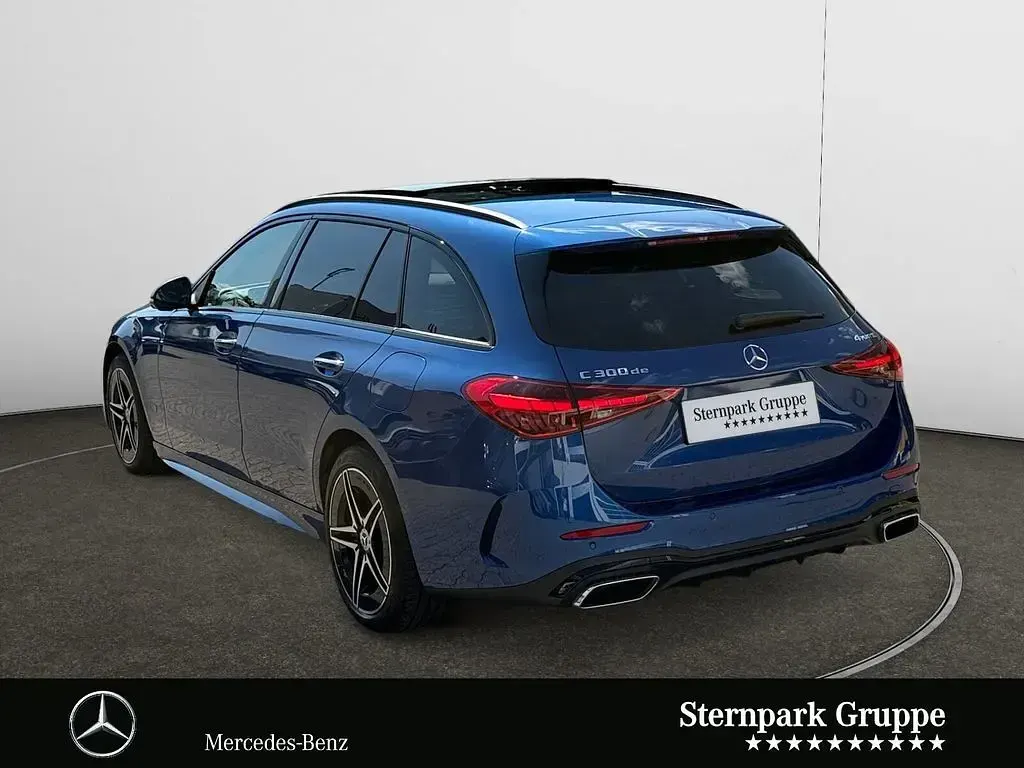 Gebraucht Mercedes C300e AMG 197 PS (144 kW) 2024 Lack spektralblau Kombi