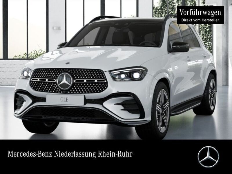 Manufaktur opalithweiß bright Gebraucht 2025 Mercedes GLE350 AMG SUV | 94.990 € - Bild 1/4