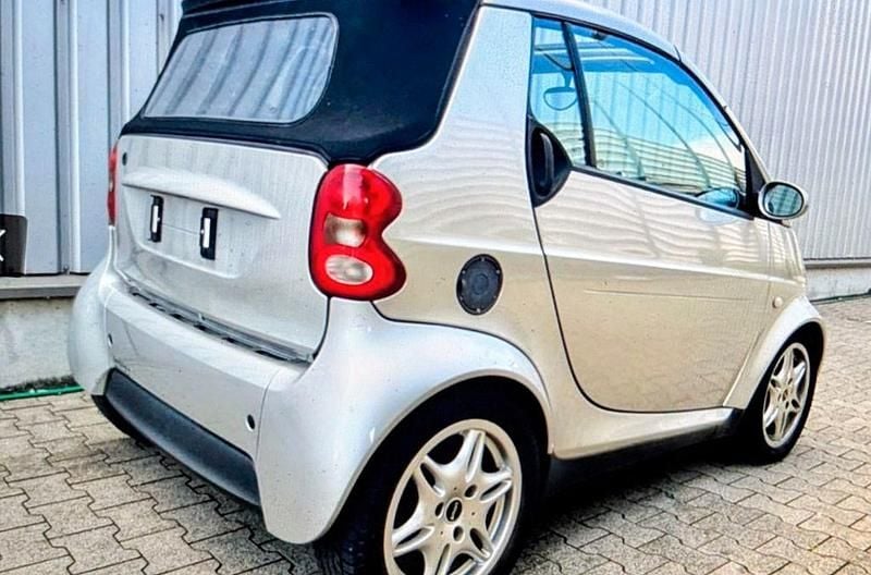 Gebraucht Smart ForTwo Cabrio Passion 61 PS (44 kW) 2003 Silber Cabrio