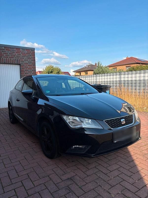 Schwarz Gebraucht 2014 Seat Leon Kleinwagen | 6.280 € (Superpreis) - Bild 1/4