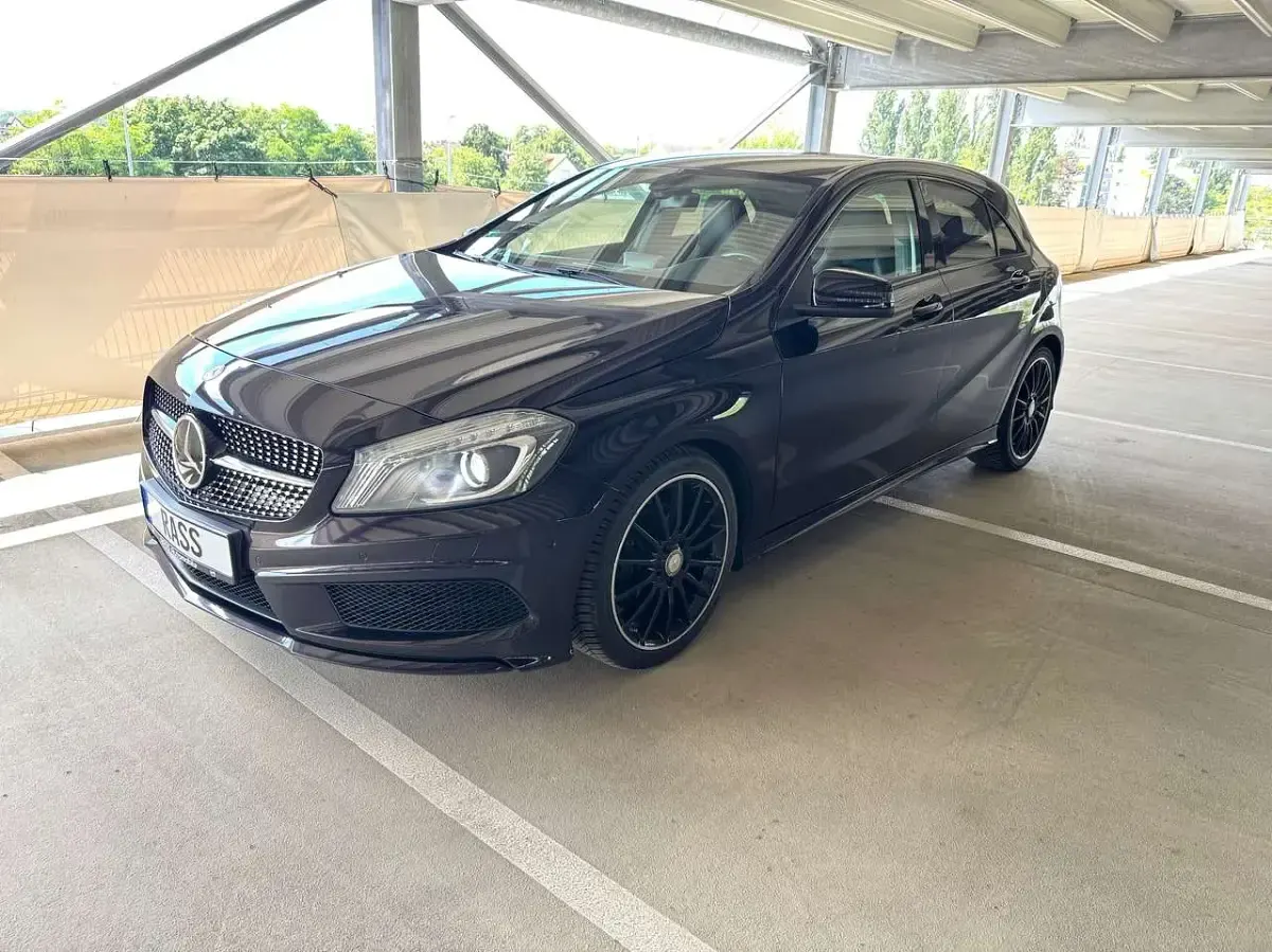 Gebraucht Mercedes A200 AMG line 156 PS (114 kW) 2014 Violet Kleinwagen