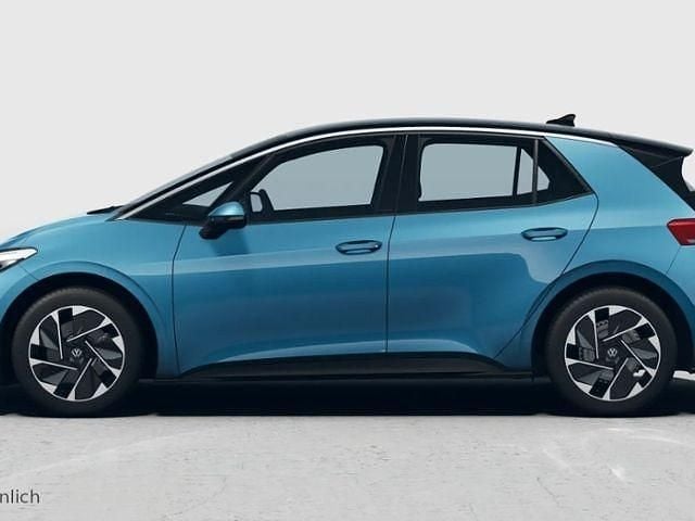 Neu VW ID.3 Pure 125 kW (170 PS) 2026 Costa azul metallic/schwarz Kleinwagen