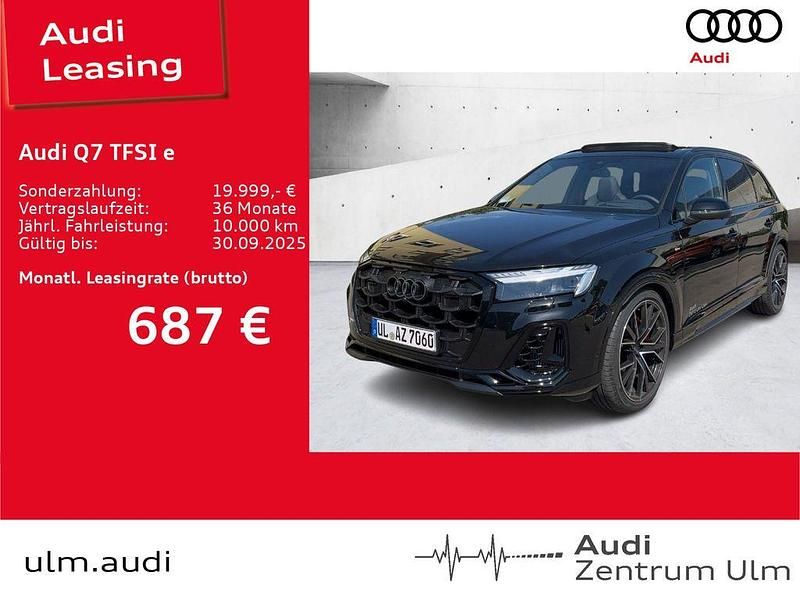 Mythosschwarz metallic Gebraucht 2025 Audi Q7 Ambiente SUV | 104.870 € (Teuer) - Bild 1/4