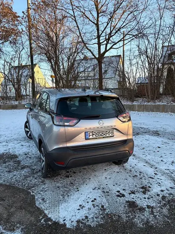 Gebraucht Opel Crossland Edition 83 PS (61 kW) 2022 Silber SUV