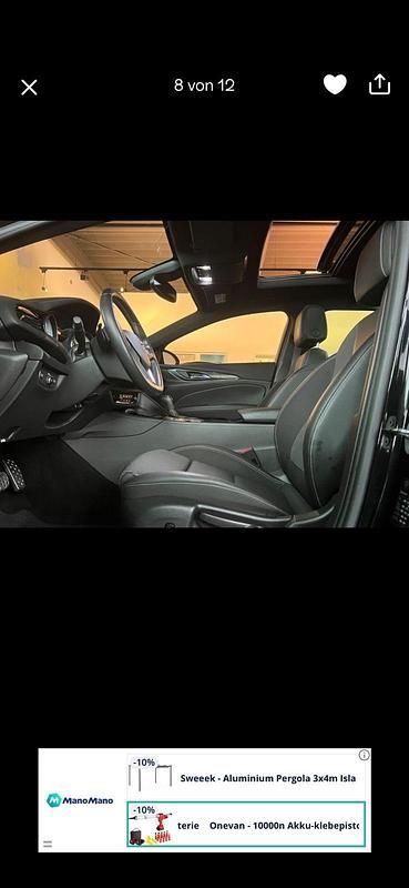 Second-hand Opel Insignia 165 CP (121 kW) 2017 Negru Break