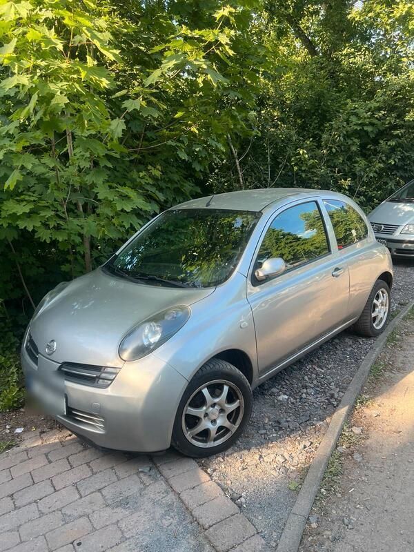 Silber Gebraucht 2009 Nissan Micra Kleinwagen | 1.500 € (Guter Preis) - Bild 1/4