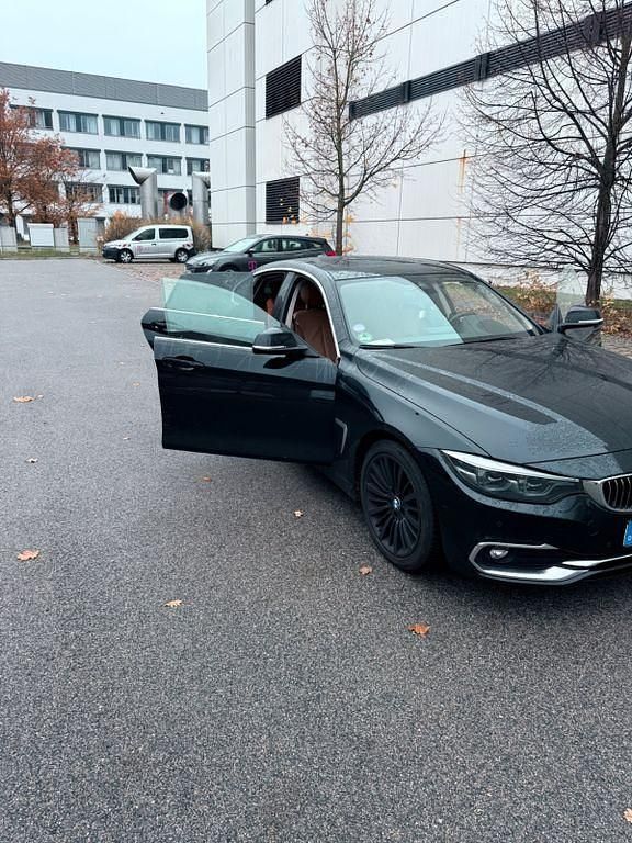Schwarz Gebraucht 2018 BMW 420 Gran Coupé Luxury Line Coupé | 20.100 € (Superpreis) - Bild 1/4