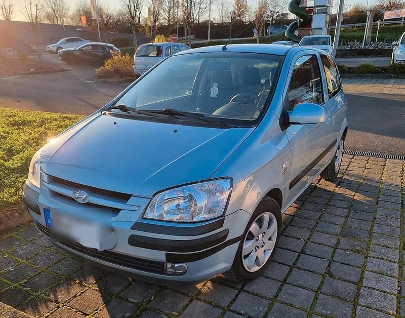 Blau Gebraucht 2005 Hyundai Getz Kleinwagen | 2.900 € - Bild 1/4